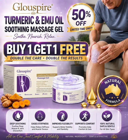 Stiff Joints? Discover Natural Daily Comfort With Turmeric & Emu Oil