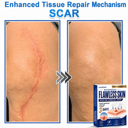 💎veyrabare® 2026 Newly Upgraded 2-in-1 Microneedle Hydrocolloid Patches | Removes Raised Moles, Acne, Flat Warts, and Skin Tags | Improves Wrinkles, Scars, and Blemishes | Invisible Acne Patches for Face & Body