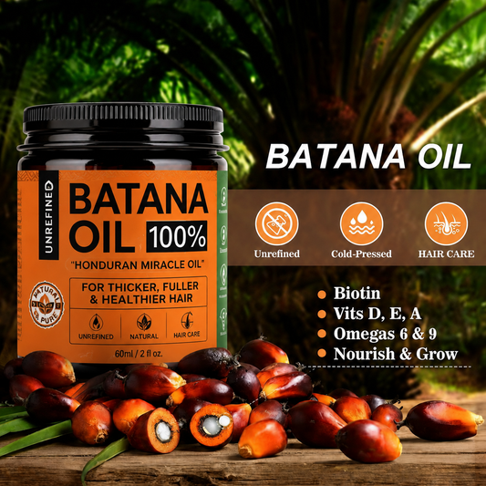 Batana Oil for Hair Growth,Raw Organic Batana Mask from Honduras🌱