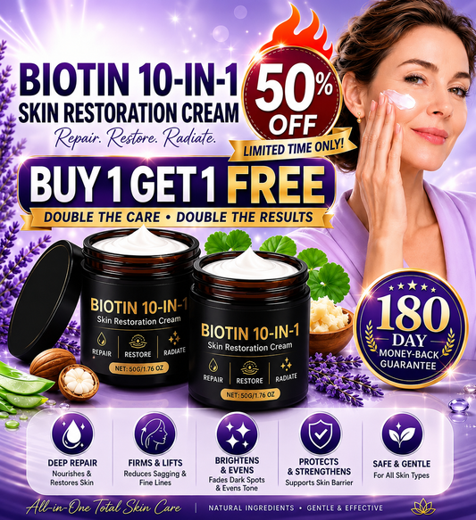 BIOTIN 10-IN-1 SKIN RESTORATION CREAM