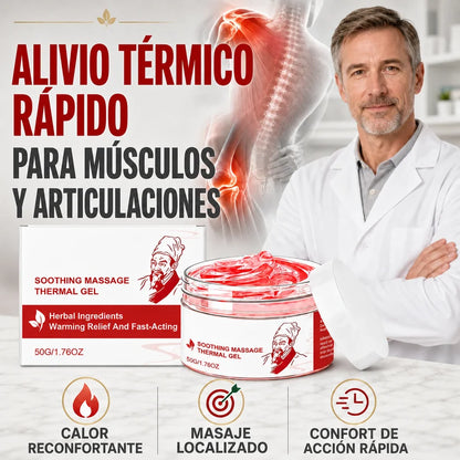 Rapid thermal relief for muscles and joints.