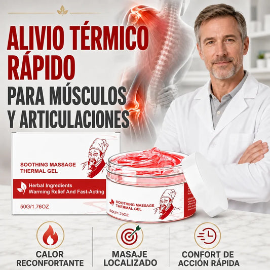 Rapid thermal relief for muscles and joints.