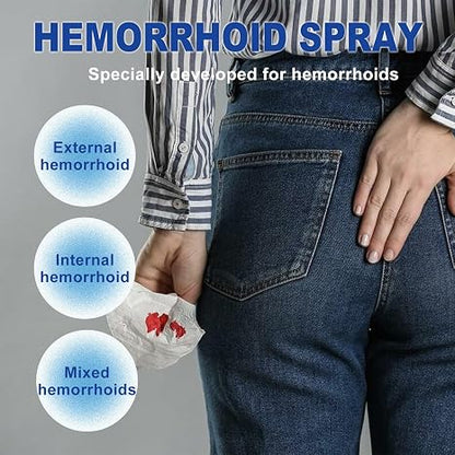 Natural Herbal Hemorrhoid Capsules – Strikes Pain & Swelling at the Root with Fast-Acting Relief: Total Body & Mind Comfort in Just 10 Days!