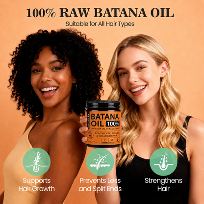 Batana Oil for Hair Growth,Raw Organic Batana Mask from Honduras🌱