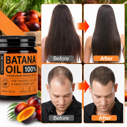 Batana Oil for Hair Growth,Raw Organic Batana Mask from Honduras🌱