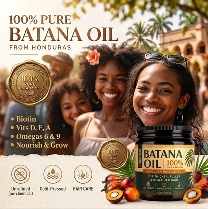 Batana Oil for Hair Growth,Raw Organic Batana Mask from Honduras🌱