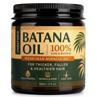 Batana Oil for Hair Growth,Raw Organic Batana Mask from Honduras🌱